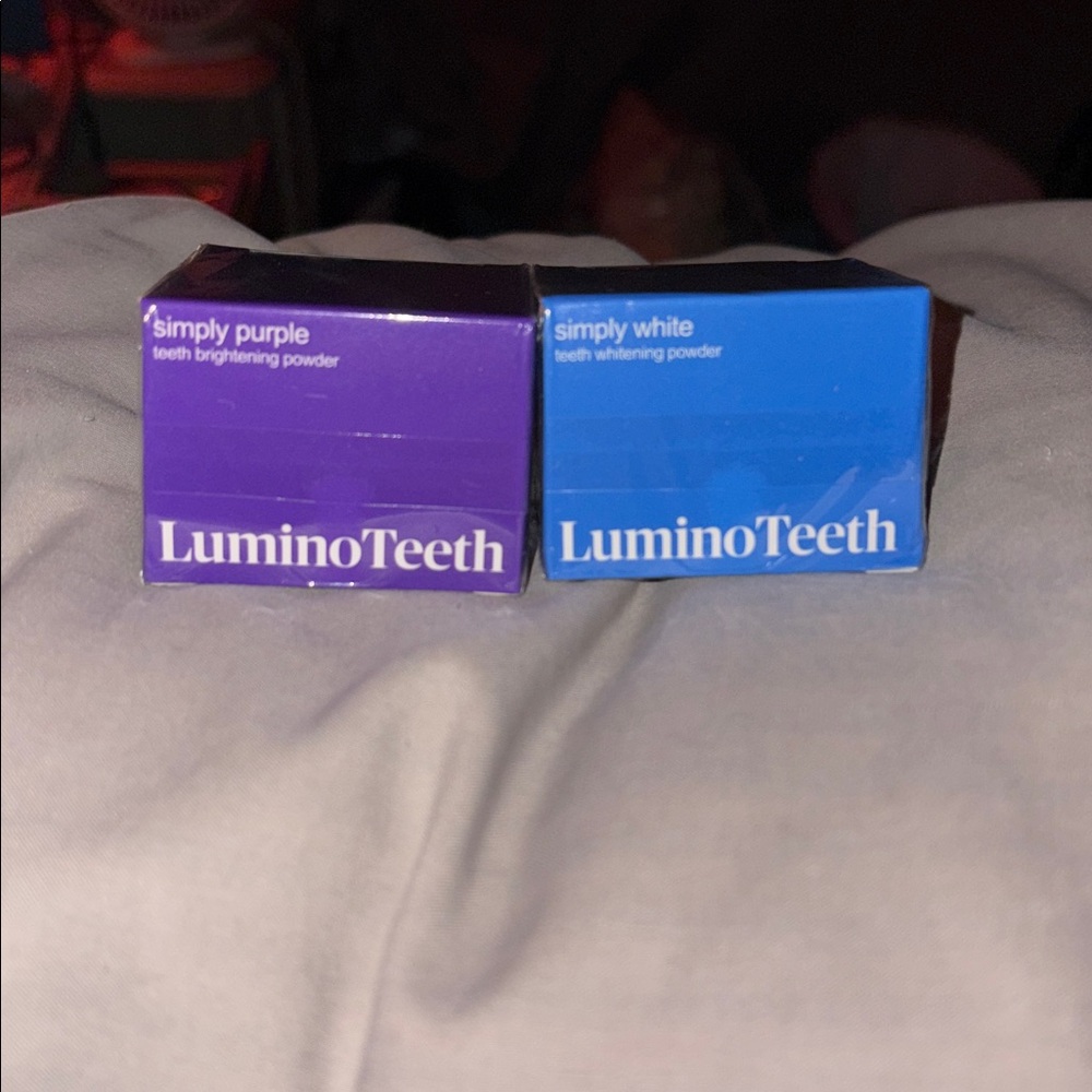 LuminoTeeth Brightening and Whitening Powder Duo